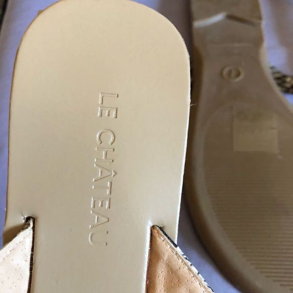 La Château flip flops new size 7 - Picture 5 of 5